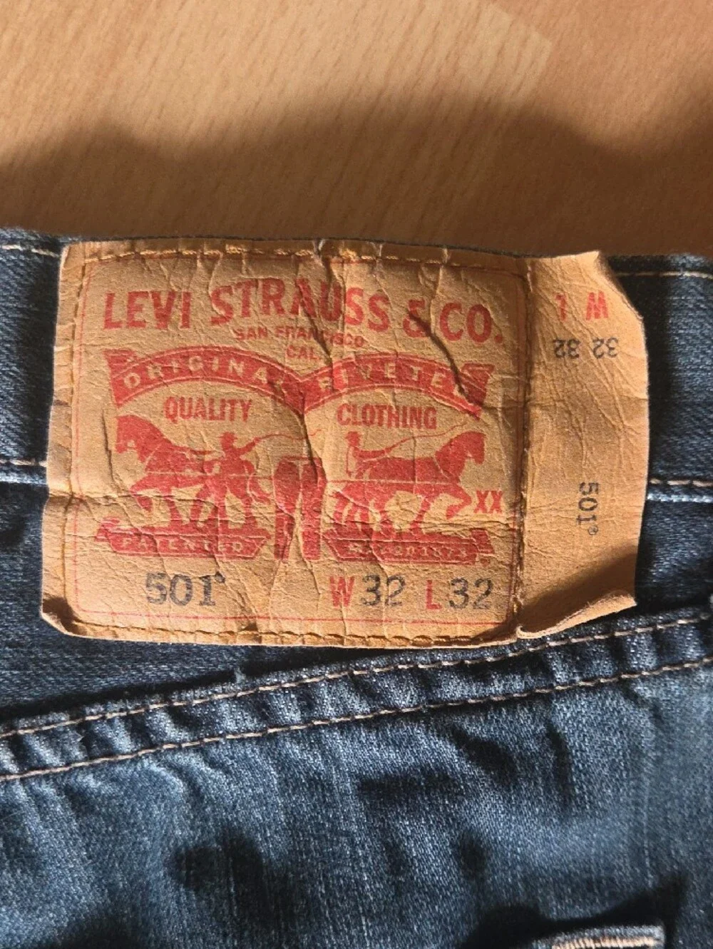 Levi's Men's Straight Jeans in Dark Blue
